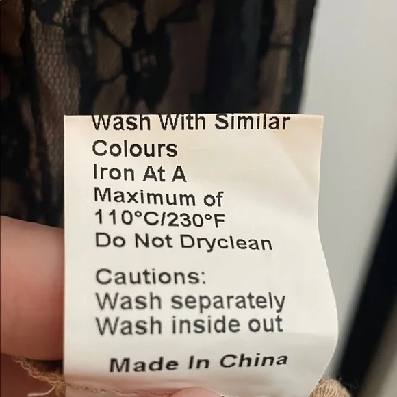 Commense Black and Cream Sleeveless Sheath Maxi Dress - Picture 6 of 6